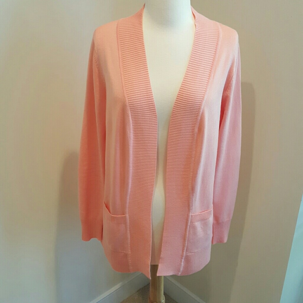 Peach cardigan